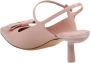 Salvatore Ferragamo Roze leren slingback pumps Pink Dames - Thumbnail 10