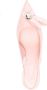 Salvatore Ferragamo Roze Nylund Brilda Zonnebril Pink Dames - Thumbnail 2