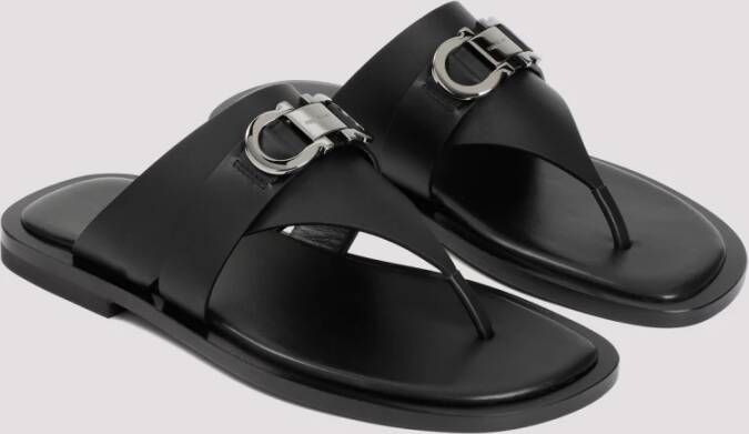 Salvatore Ferragamo Sandals Black Heren