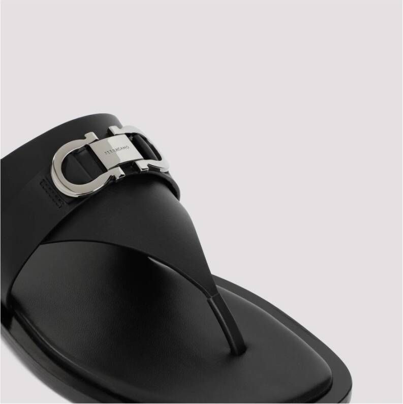 Salvatore Ferragamo Sandals Black Heren