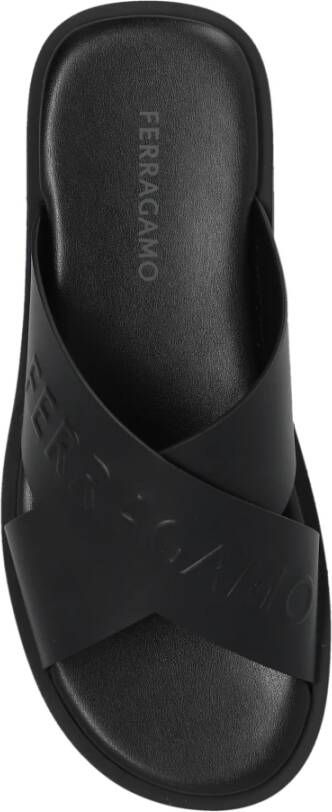 Salvatore Ferragamo Schoenen `Caio Res` Black Heren