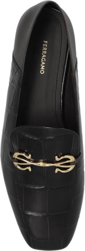 Salvatore Ferragamo Schoenen 'Louis' loafers Brown Dames