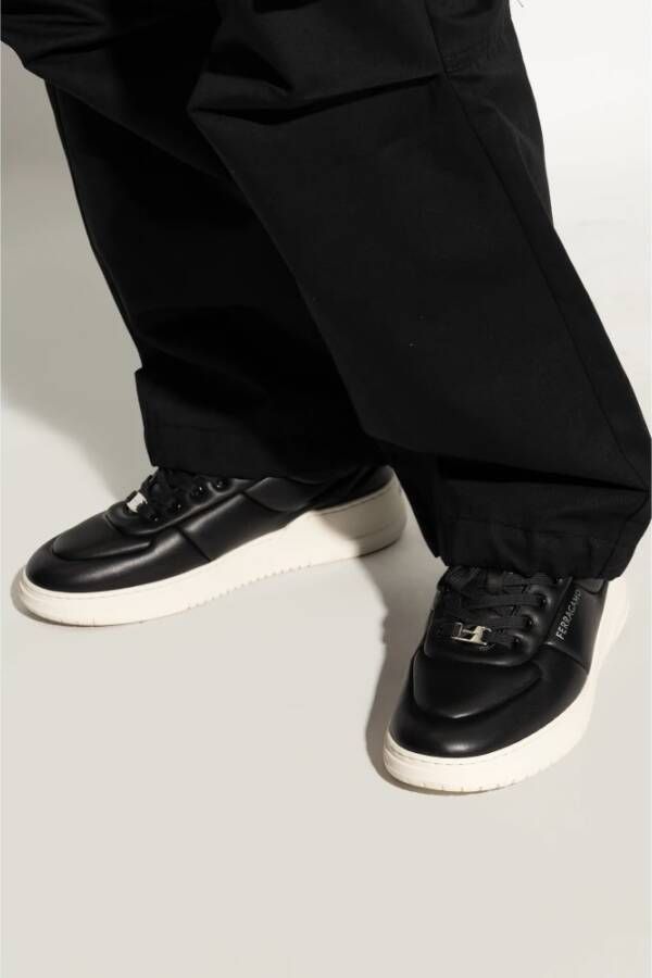 Salvatore Ferragamo Sneakers Carom Black Heren