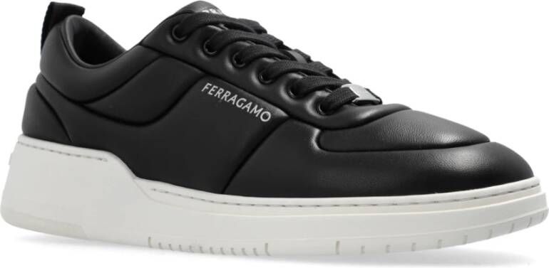 Salvatore Ferragamo Sneakers Carom Black Heren