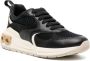 Salvatore Ferragamo Almond-Toe Leren Sneakers Zwart Dames - Thumbnail 4