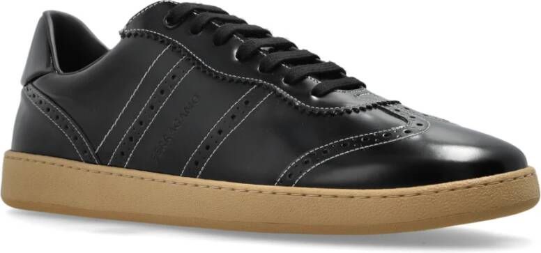 Salvatore Ferragamo Sportieve laarzen Achille Black Heren