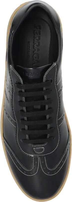 Salvatore Ferragamo Sportieve laarzen Achille Black Heren