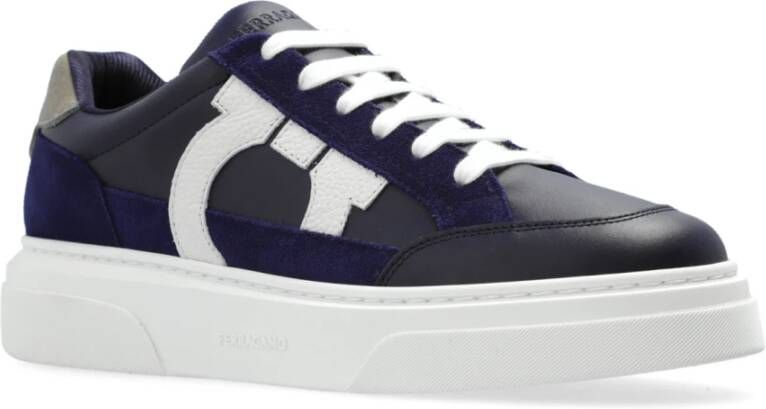 Salvatore Ferragamo Sportschoenen Cassina Blue Heren