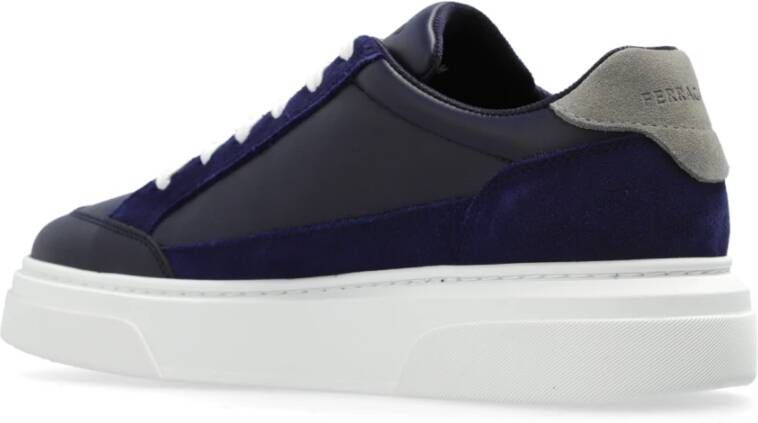 Salvatore Ferragamo Sportschoenen Cassina Blue Heren