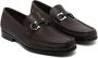 Salvatore Ferragamo Stijlvolle Calf Loafers voor Heren Black Heren - Thumbnail 4