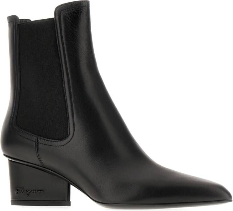 Salvatore Ferragamo Stijlvolle Laarzen Black Dames