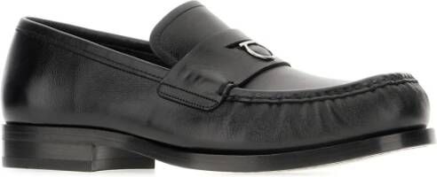 Salvatore Ferragamo Stijlvolle Loafers voor Heren Black Heren