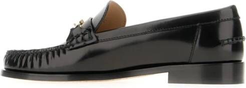 Salvatore Ferragamo Stijlvolle Loafers voor Mannen Black Dames