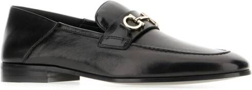 Salvatore Ferragamo Stijlvolle Loafers voor Mannen Black Heren