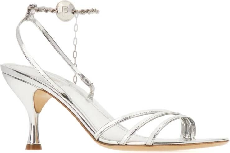 Salvatore Ferragamo Stijlvolle Sandalen Gray Dames