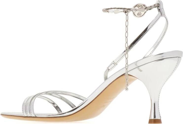 Salvatore Ferragamo Stijlvolle Sandalen Gray Dames