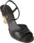 Salvatore Ferragamo Stijlvolle Sandalen voor Vrouwen Black Dames - Thumbnail 2