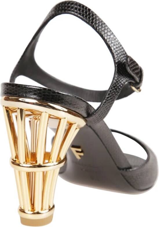 Salvatore Ferragamo Stijlvolle Sandalen voor Vrouwen Black Dames