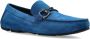 Salvatore Ferragamo Suede loafers Front Blue Heren - Thumbnail 4