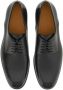 Salvatore Ferragamo Vetersluiting Amandel Teen Platte Schoenen Black Heren - Thumbnail 2