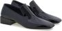 Salvatore Ferragamo Vierkante Neus Loafer Schoen Black Dames - Thumbnail 2