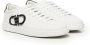 Salvatore Ferragamo Witte Sneaker voor Mannen en Vrouwen White Heren - Thumbnail 2