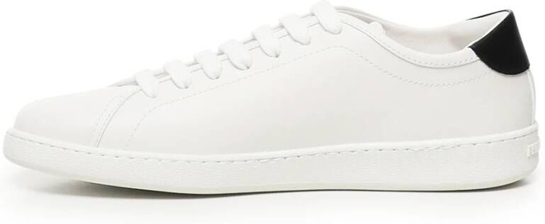 Salvatore Ferragamo Witte Sneaker voor Mannen en Vrouwen White Heren