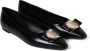 Salvatore Ferragamo ZEA Ballerina Schoenen voor Vrouwen Black Dames - Thumbnail 2