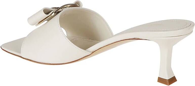 Salvatore Ferragamo Zelie Slide Sandal White Dames