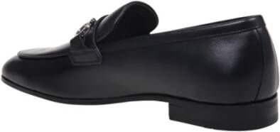 Salvatore Ferragamo Zwarte Balty Loafer Schoenen Black Heren