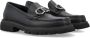 Salvatore Ferragamo Zwarte Cocoon Loafer Instap Schoenen Black Heren - Thumbnail 2