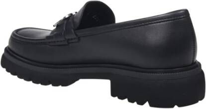 Salvatore Ferragamo Zwarte Cocoon Loafer Schoenen Black Heren