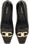 Salvatore Ferragamo Zwarte Gancini Pumps Black Dames - Thumbnail 4