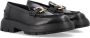 Salvatore Ferragamo Zwarte Gesloten Loafers Black Dames - Thumbnail 2