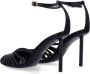 Salvatore Ferragamo Zwarte Gesloten Teen Hoge Hak Sandalen Black Dames - Thumbnail 4