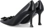 Salvatore Ferragamo Zwarte Gesloten Teen Pumps Schoenen Black Dames - Thumbnail 4