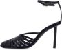 Salvatore Ferragamo Zwarte Hak Slingback Stiletto Schoen Black Dames - Thumbnail 2