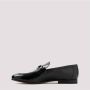 Salvatore Ferragamo Zwarte Kalfleren Gin 4 Loafer Black Heren - Thumbnail 2