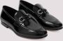 Salvatore Ferragamo Zwarte Kalfleren Gin 4 Loafer Black Heren - Thumbnail 3