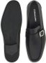 Salvatore Ferragamo Zwarte Leren Band Loafers Black Heren - Thumbnail 4