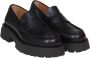 Salvatore Ferragamo Zwarte Leren Loafers Black Heren - Thumbnail 2