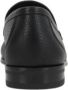 Salvatore Ferragamo Zwarte leren loafers met Gancini-detail Black Heren - Thumbnail 6