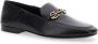 Salvatore Ferragamo Zwarte Leren Loafers Slip-on Stijl Black Dames - Thumbnail 2