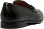 Salvatore Ferragamo Zwarte Leren Loafers Slip On Stijl Black Heren - Thumbnail 3