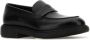 Salvatore Ferragamo Zwarte leren loafers voor heren Black Heren - Thumbnail 2