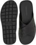 Salvatore Ferragamo Zwarte Leren Monogram Instap Sandalen Black Heren - Thumbnail 2