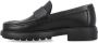 Salvatore Ferragamo Zwarte Loafers met Penny Slot Detail Black Heren - Thumbnail 3