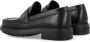 Salvatore Ferragamo Zwarte Loafers met Penny Slot Detail Black Heren - Thumbnail 4