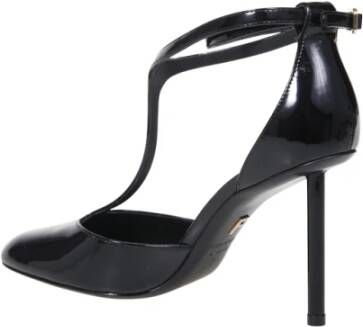 Salvatore Ferragamo Zwarte Lysandra Pomp Black Dames