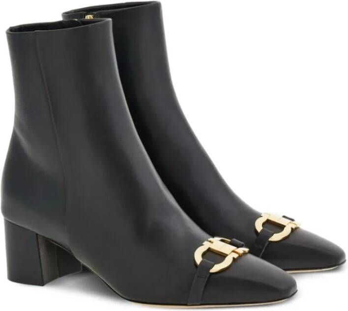 Salvatore Ferragamo Zwarte Marilena Stijlvolle Modieuze Damesschoenen Black Dames